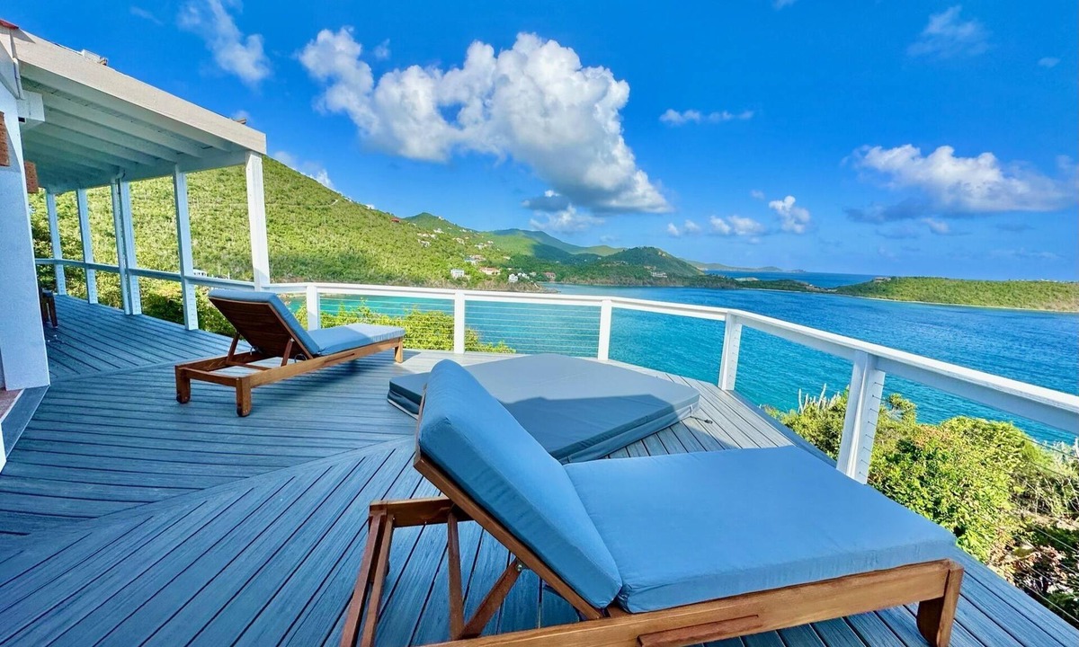 Estate Chocolate Hole and Great Cruz Bay Villa | ALTAMIRA - Big Blue Caribbean Ocean Views with Private Pool and Hot Tub