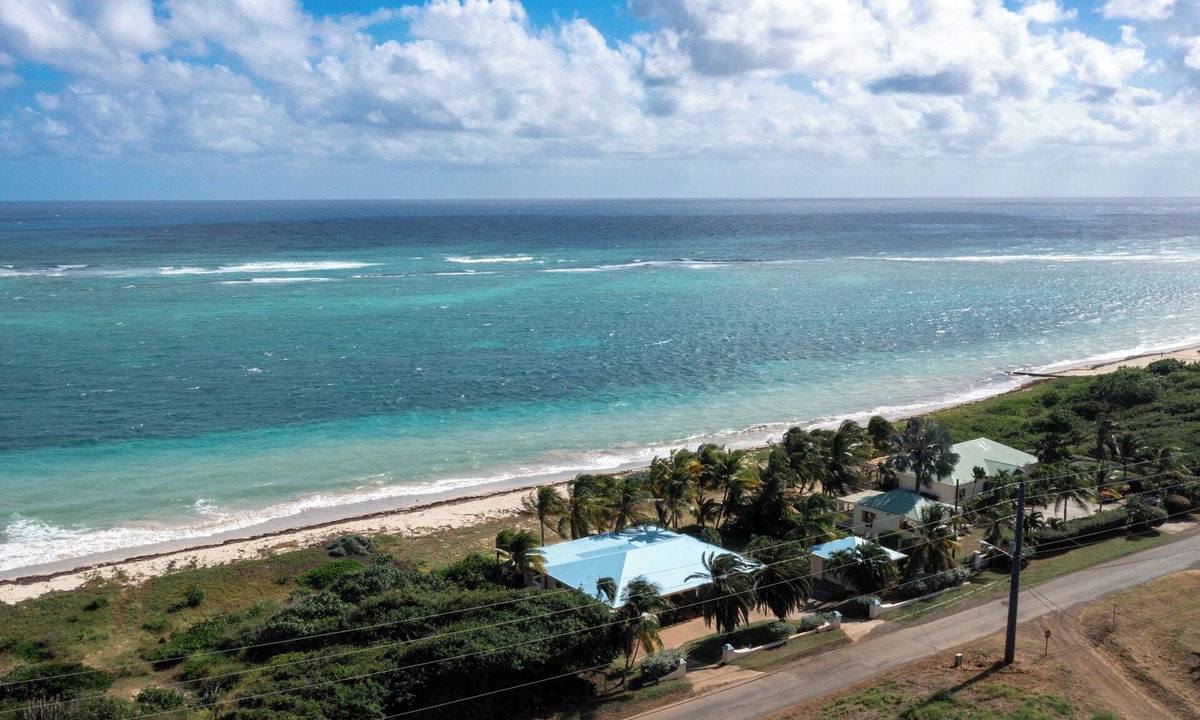 Cotton Valley Shores Villa | Beach Villa: Watch the Sunrise over the Caribbean SeanWalk right onto the Beach