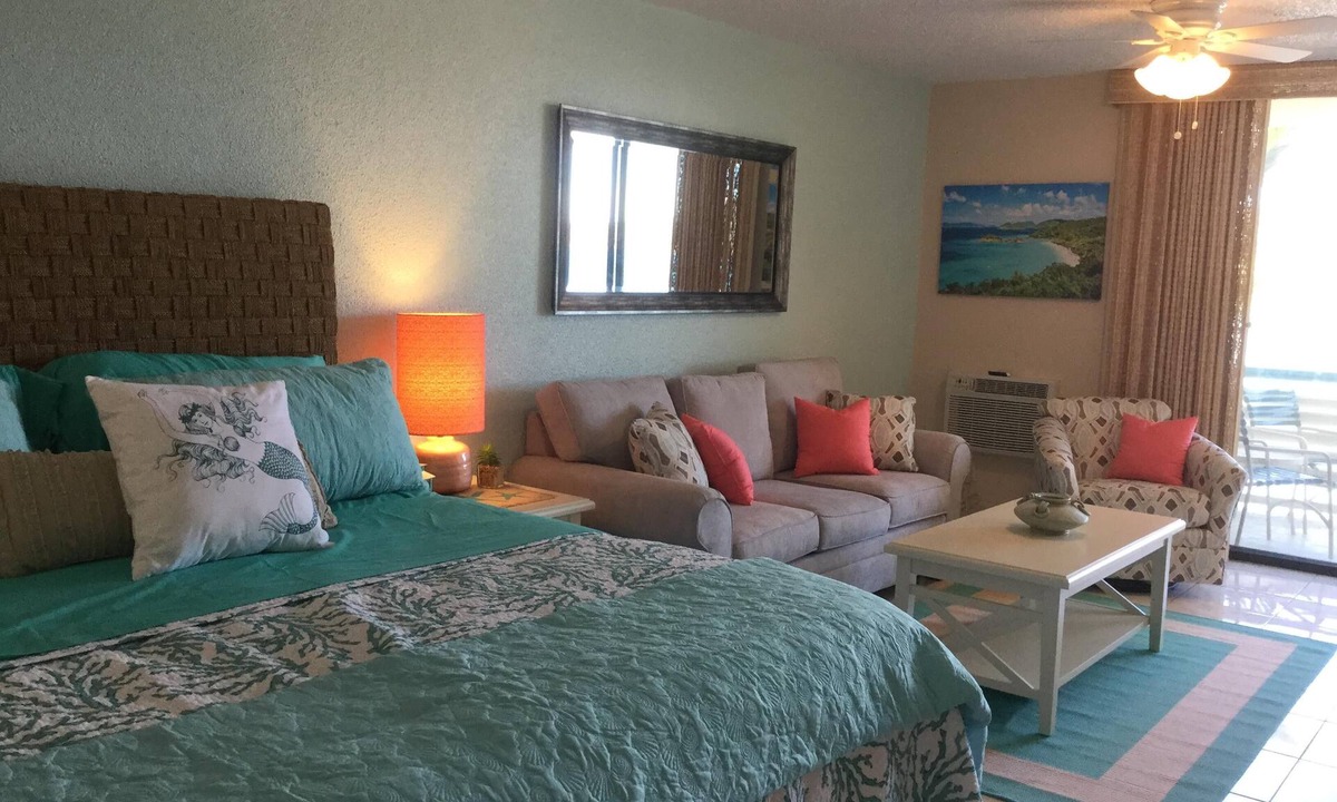 Bolongo Bay Apartment | CHECK OUT THE VIEW! Fantastic Affordable Oceanfront Studio - Listen to the Waves