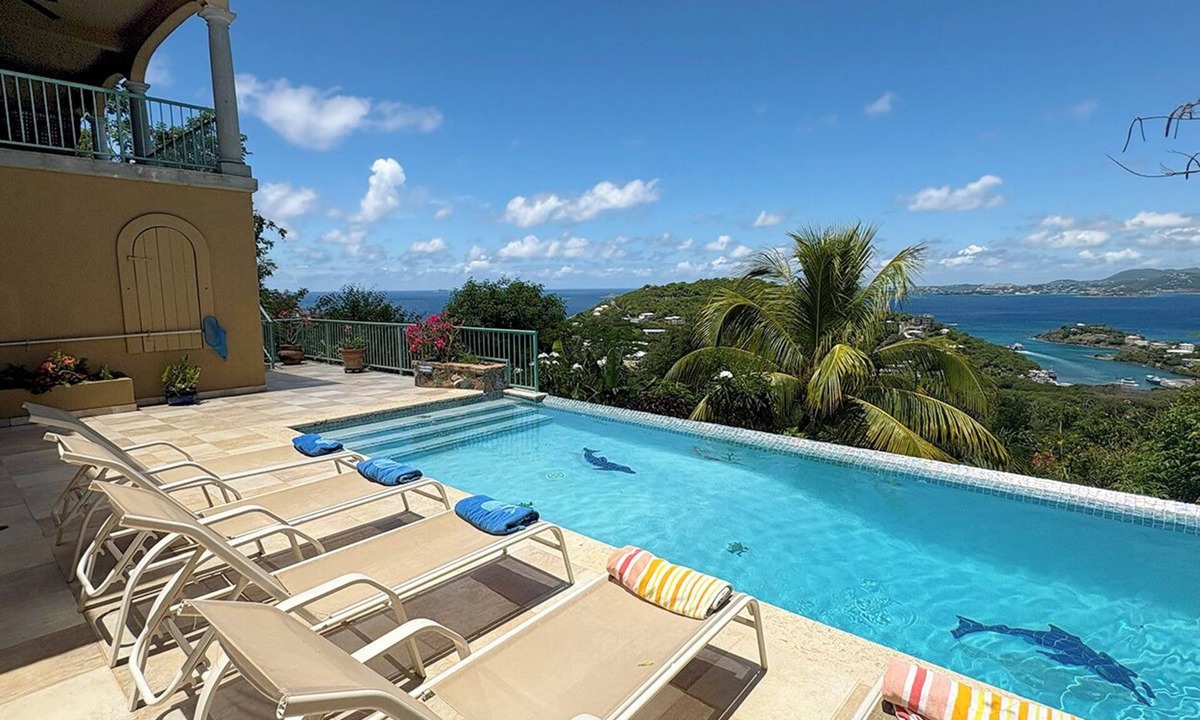 Estate Bethany Villa | Check out this beautiful villa with amazing panoramic views, perfectly located just a short hop from Cruz Bay!