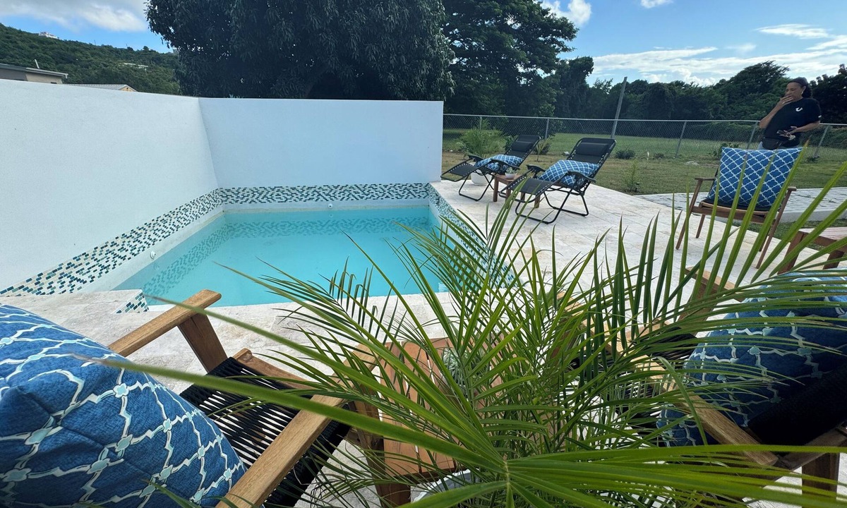 Estate La Grange Villa | LILLA VILLA 3-bedroom with Sparkling Pool in delightful Frederiksted with AC
