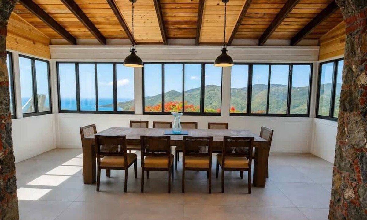 Ajax Peak House | Panoramic Views | Upper Carolina Villa | 50ft Pool
