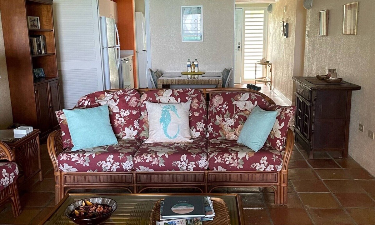 Estate Golden Rock Condo | Private beachfront condo with beautiful views of the ocean.