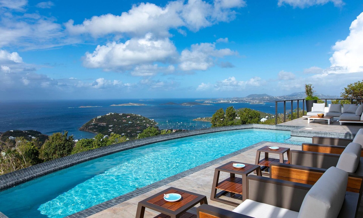 Monte Villa | "St. John Great House" The islands most spectacular view.