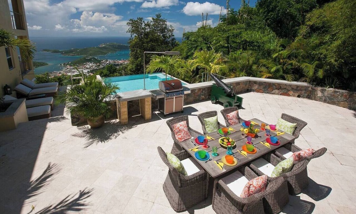 Estate Elizabeth Villa | Stunning Views, Pool, Outdoor Living, Harbor Views