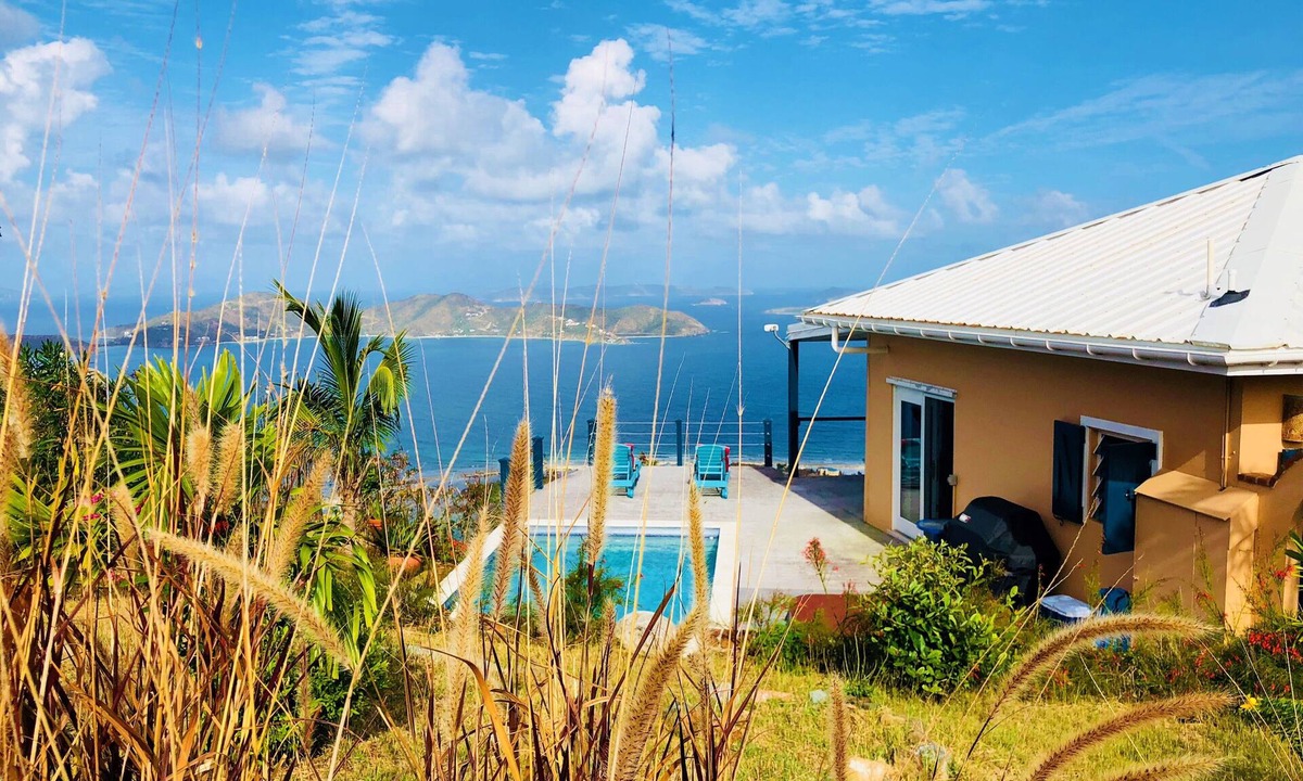 Johnson Bay Villa | Sun, Moon & Stars Villa - Huge Views, Hot Tub, Solar Heated Pool & Tesla Battery