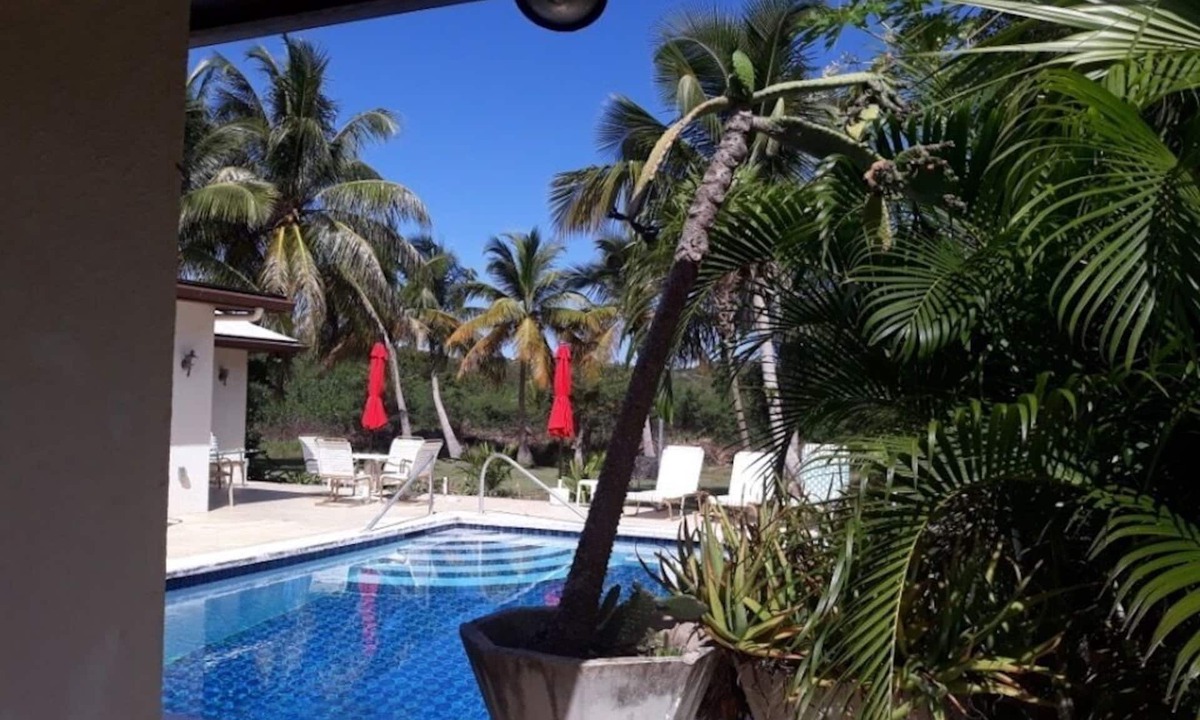 Estate Tipperary House | Vacation Home with Private Pool in Tropical Setting on East End, St. Croix.