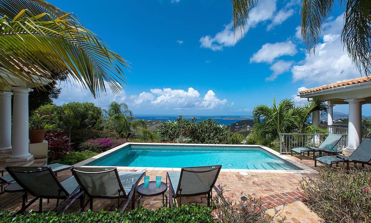 Estate San Soucci Villa | Vista Caribe: Sunset Views all Year! Full A/C! Amazing Pool!