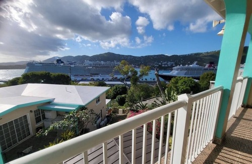 Flag Hill House | Charming 3-bedroom house with AC and WiFi in marvelous Charlotte Amalie East