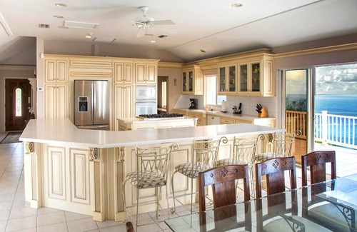 Grapetree House | East End Overlook, 3 Acre Ridgetop Estate with Dual Shore Views