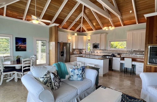Upper Carolina Villa | Endless Views from this perfect pool villa just minutes from Maho Bay