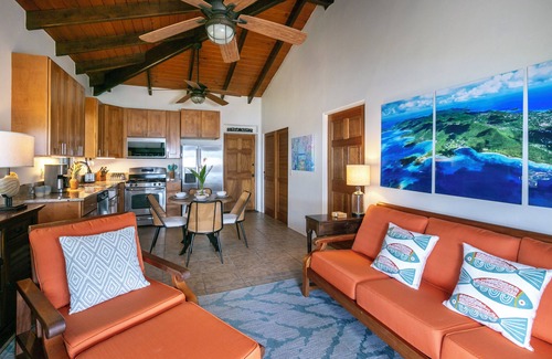 Estate Little Plantation Villa | Lunazul Cottage-2BR/2BA, Breathtaking view of BVIs and beyond, Solar/Starlink