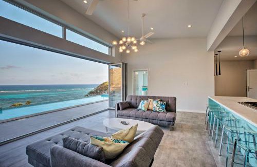 Slob House | Luxury St Croix Home with Oceanfront Pool and Views
