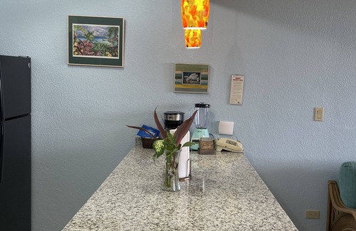 Estate Golden Rock Condo | Modern 1 bed 1 bath beachfront condo with breathtaking views 5 minutes from town