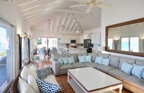 Cotton Valley Villa | Oceanfront Luxury Villa with privacy, ocean access, views