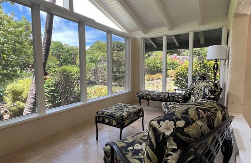 Estate Chocolate Hole and Great Cruz Bay House | Private Pool overlooking ocean, large deck on Estate Property. Great Privacy.
