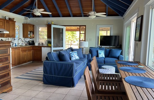 Estate Concordia A House | Private, recently renovated villa with 7-island view near Salt Pond!