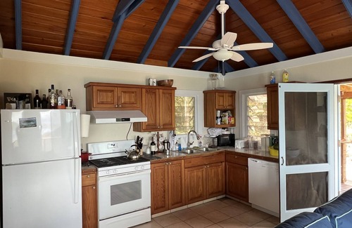 Estate Concordia A House | Private, recently renovated villa with 7-island view near Salt Pond!