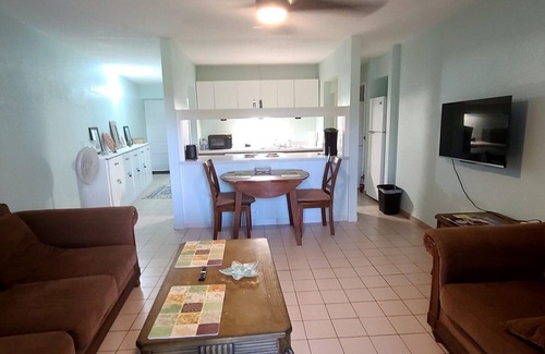 Christiansted Condo | St Croix Escape. Gated condo complex with pool, restaurant, bar and beach.