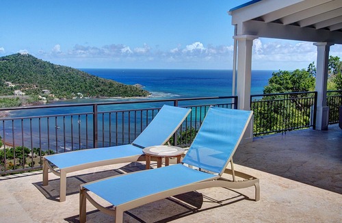 Point Rendezvous Villa | 2 bedroom 2 bath, fully ACed, pool w spa, generator Great views of the Caribbean