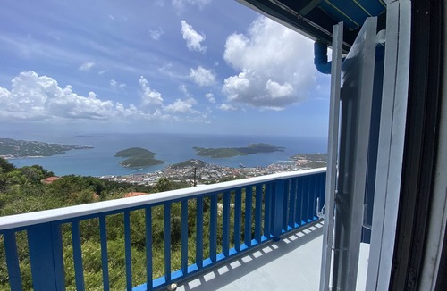 Estate Solberg House | 2 bedrooms 2 baths home on the cool Northside of St Thomas with ocean view.