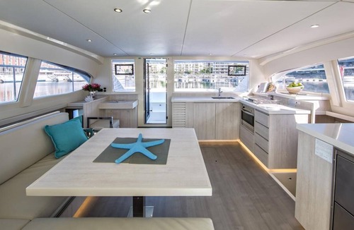 Charlotte Amalie Boat Rental | 2020 Leopard 43ft Power Cat