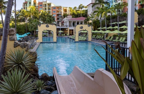 Estate Bakkero Condo | 3 BD/3 BA Beachfront Condo Marriott Frenchman's Cove St Thomas - SLEEPS 12!
