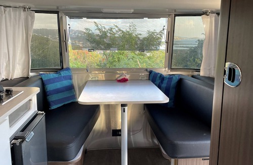 Estate Bolongo House | Airstream Glamping Camping overlooking Caribbean Sea Amazing Sunrises & Sunsets