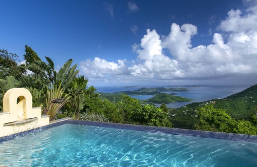 Estate Carolina House | Bay Rum Breeze 4 bedroom villa 3 full baths and 1 half bath. Great views.