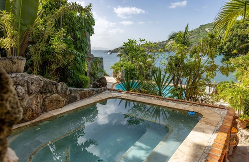 Great Cruz Bay Villa | Beach Estate - Island Stone Caribbean Beach Side Villa
