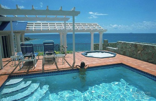 Estate Chocolate Hole and Great Cruz Bay Villa | Beachfront Bliss: Pool, Hot Tub, A/C, and the Relaxing Sounds of the Surf!