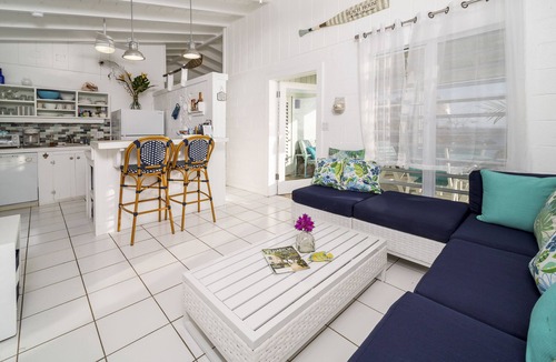 Estate Enighed House | BeachFront Cottage-St John's Best Kept Secret just 2 blks to Town, Rent 1 or 2 B