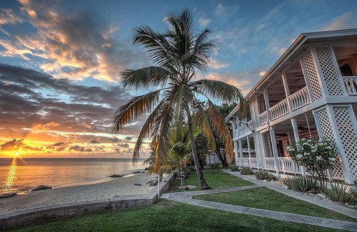 Frederiksted Condo | Beachfront Pink Condo #8