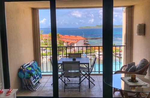 Red Hook Apartment | Blue Ocean Breeze with breath taking views of our beautiful blue ocean.