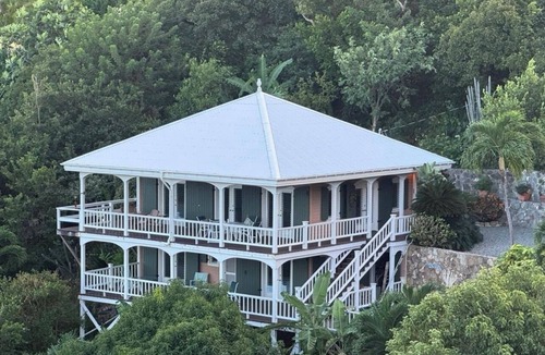 Estate Fortsberg Villa | Blue Pearl Villa in St. John USVI, private, gated, 6 bed, 2 bath, private pool.