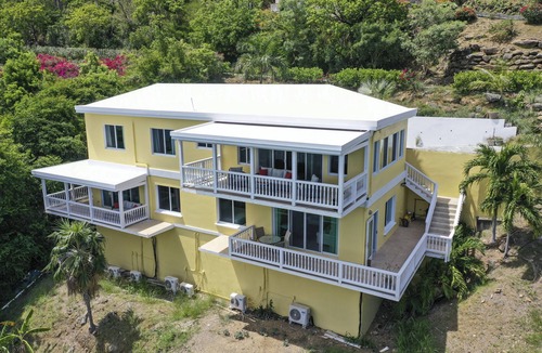 Peterborg Villa | Brand New Listing! 3BR/2.5 BA Spectacular Views overlooking Magens Bay! Sunsets