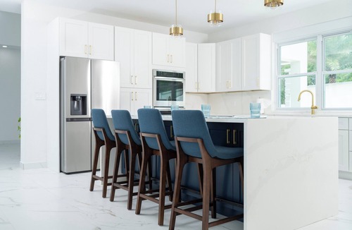 Nazareth House | Brand New Luxury 8BR Villa on St. Thomas with Ocean Views, Waterfall Pool & More