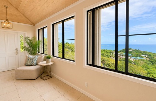 Estate Frenchman Bay House | Charming, Hillside Villa with Ocean & Beach Views