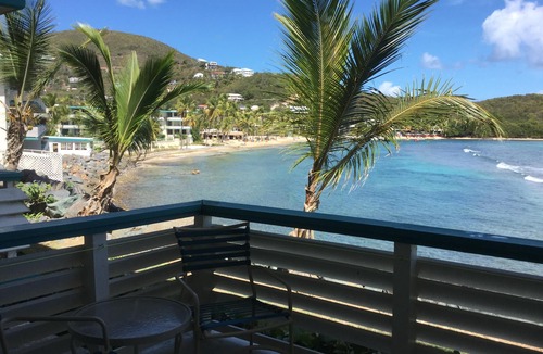 Bolongo Bay Apartment | CHECK OUT THE VIEW! Fantastic Affordable Oceanfront Studio - Listen to the Waves