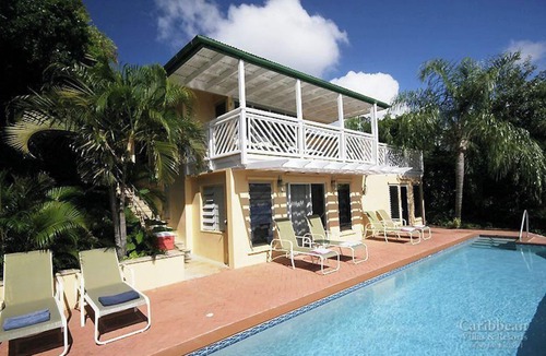 Estate Chocolate Hole and Great Cruz Bay Villa | Chill by the Pool, Enjoy the Views: Tennis Cottage with A/C and Chocolate Hole Views