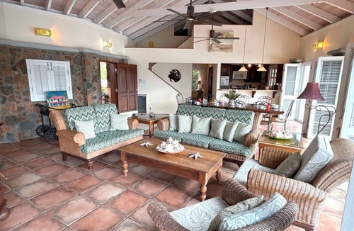 Estate Chocolate Hole and Great Cruz Bay Villa | Chill Out in Chocolate Hole: Family-Friendly Retreat with A/C, Private Pool, & a solar power battery backup system!