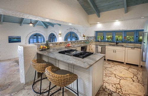 Maho Bay Quarter Villa | CliffHouse: PRIVATE 12,000SF Lower Peter Bay Villa 4 BR/Non-Toxic Villa