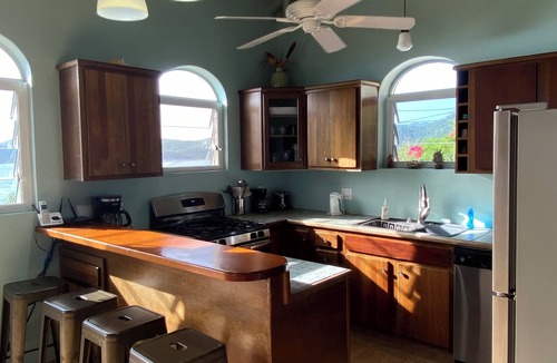 Estate Hansen Bay Villa | Cliffside, Waterfront Views at East End Seascape East End, St. John, VI