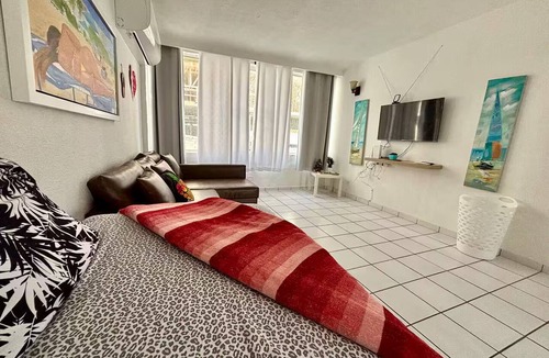 Bouvet Island Apartment | Condado Beachfront apartment with pool access