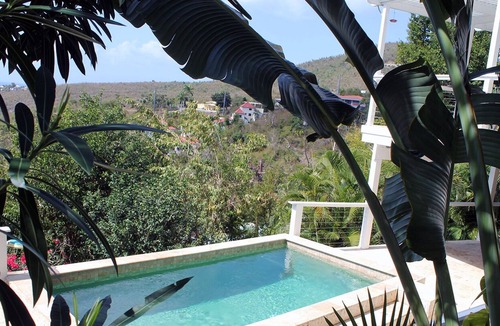 Estate Pastory Villa | Deluxe Pool Home with air conditioned bedrooms and stunning panoramic views!
