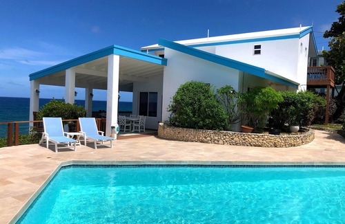 Estate La Vallee House | Dramatic Oceanfront House with Pool-Cane Bay Sanctuary