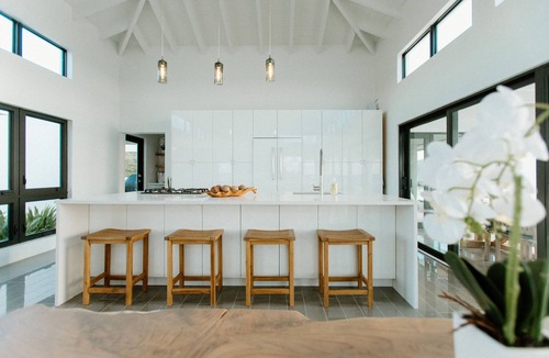 Cotton Valley Shores Villa | EAST END OCEAN FRONT/INFINITY POOL: SUNKISSED VILLA