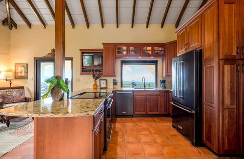 Estate Carolina Villa | Enchanting! HUGE VIEW, 1-3 BR, pool, decks, gardens, styled comfort, privacy,