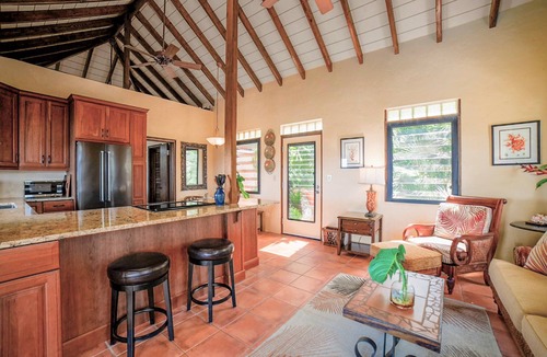 Estate Carolina Villa | Enchanting! HUGE VIEW, 1-3 BR, pool, decks, gardens, styled comfort, privacy,