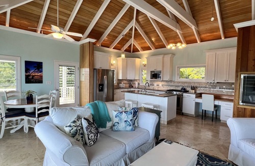 Upper Carolina Villa | Endless Views from this perfect pool villa just minutes from Maho Bay